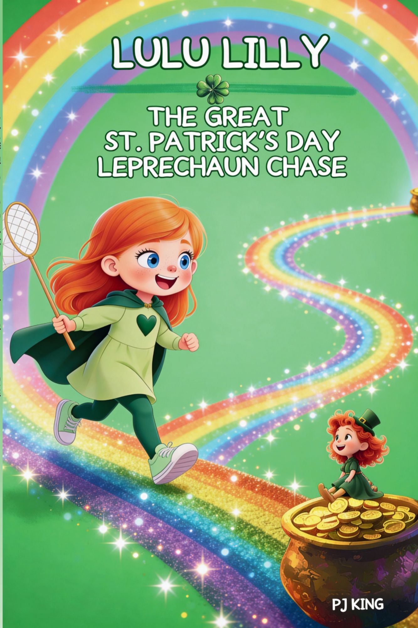Lulu Lilly The Great St. Patrick's Day Leprechaun Chase book cover